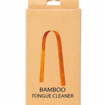 Premium Bamboo Tongue Cleaner for Fresh Breath & Oral Hygiene | Reusable Natural Bamboo Tongue Scraper