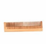 Premium Handmade Natural Wooden Double-Sided Hair Comb | Wide & Fine Tooth Comb for Men & Women