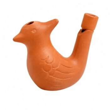 Handmade Terracotta Bird Whistle Toy | Traditional Clay Water Whistle for Kids & Home Décor